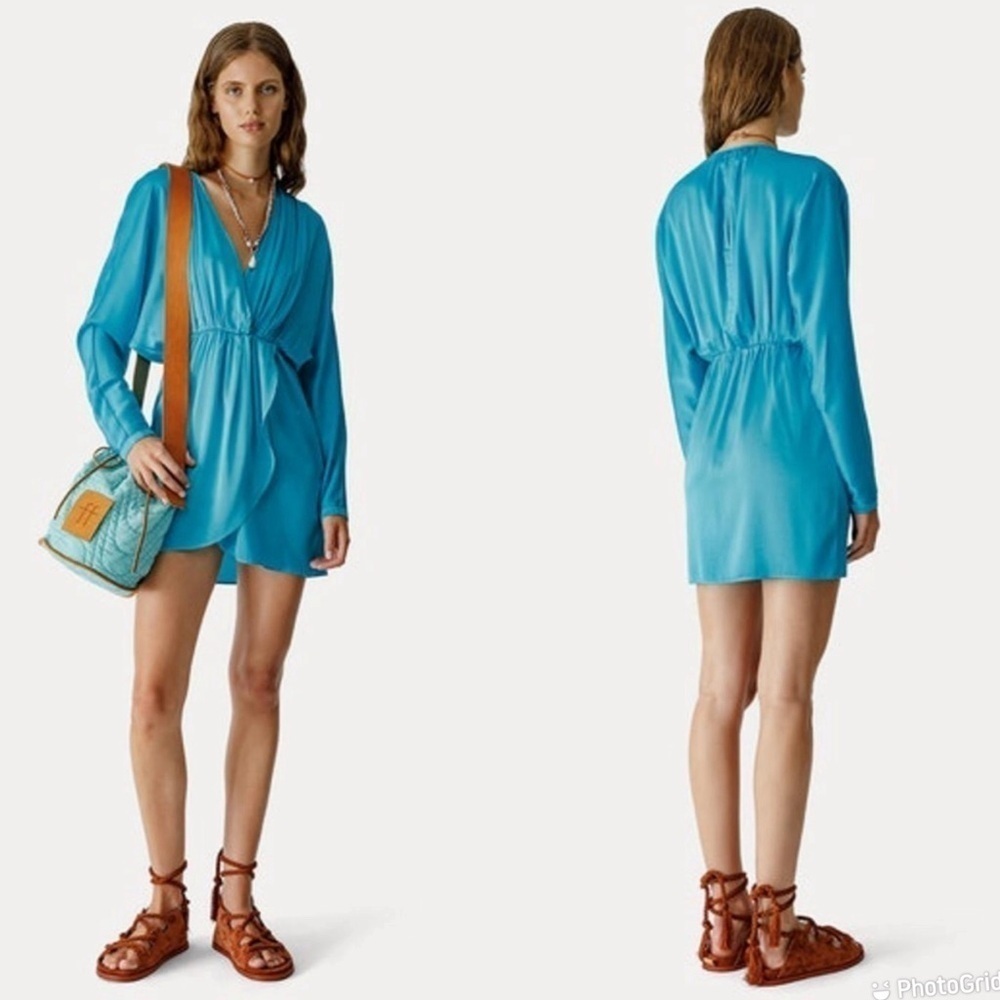 Forte Forte silk-blend V-neck dress